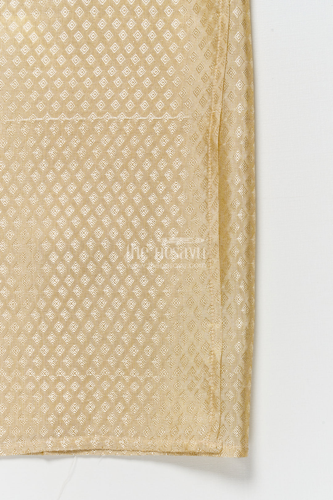 Boys embossed vesti for temple wear and cultural occasions