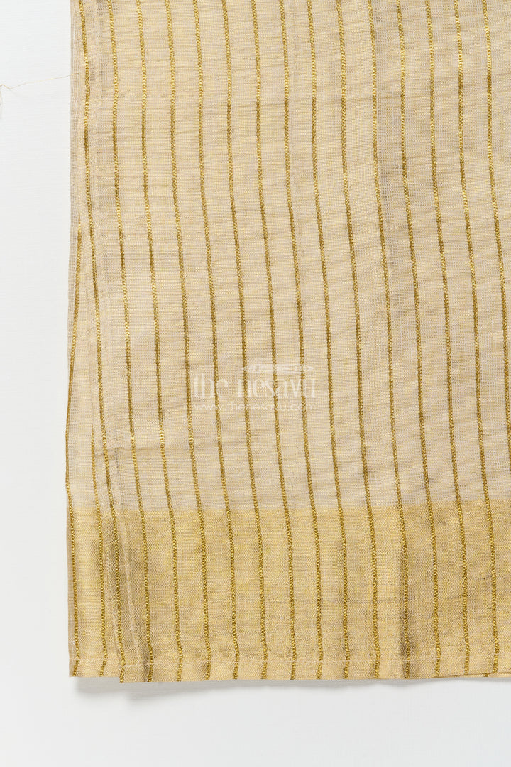 Boys striped vesti for traditional events and festive occasions