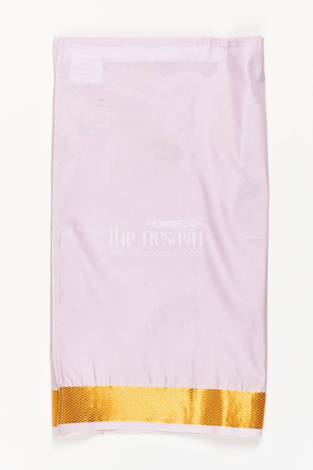 Kids Veshti in Purple for Family Celebrations