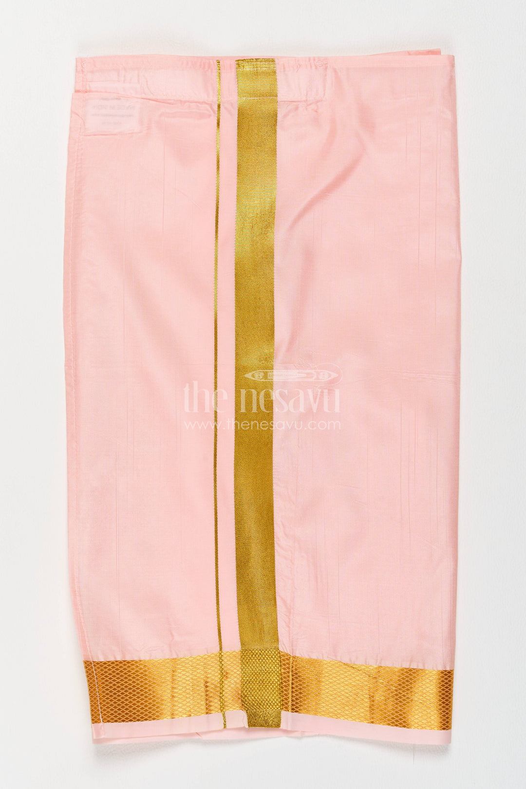 Kids Veshti in Pink for Traditional Events