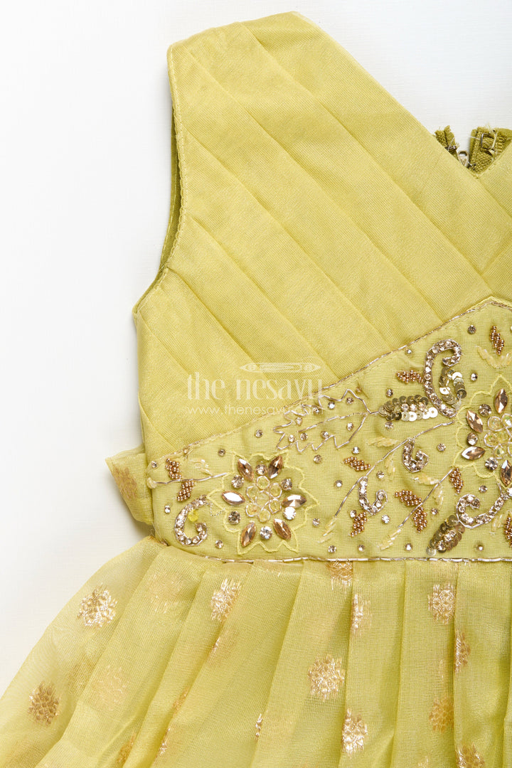 Girls party gown for birthdays and festive celebrations