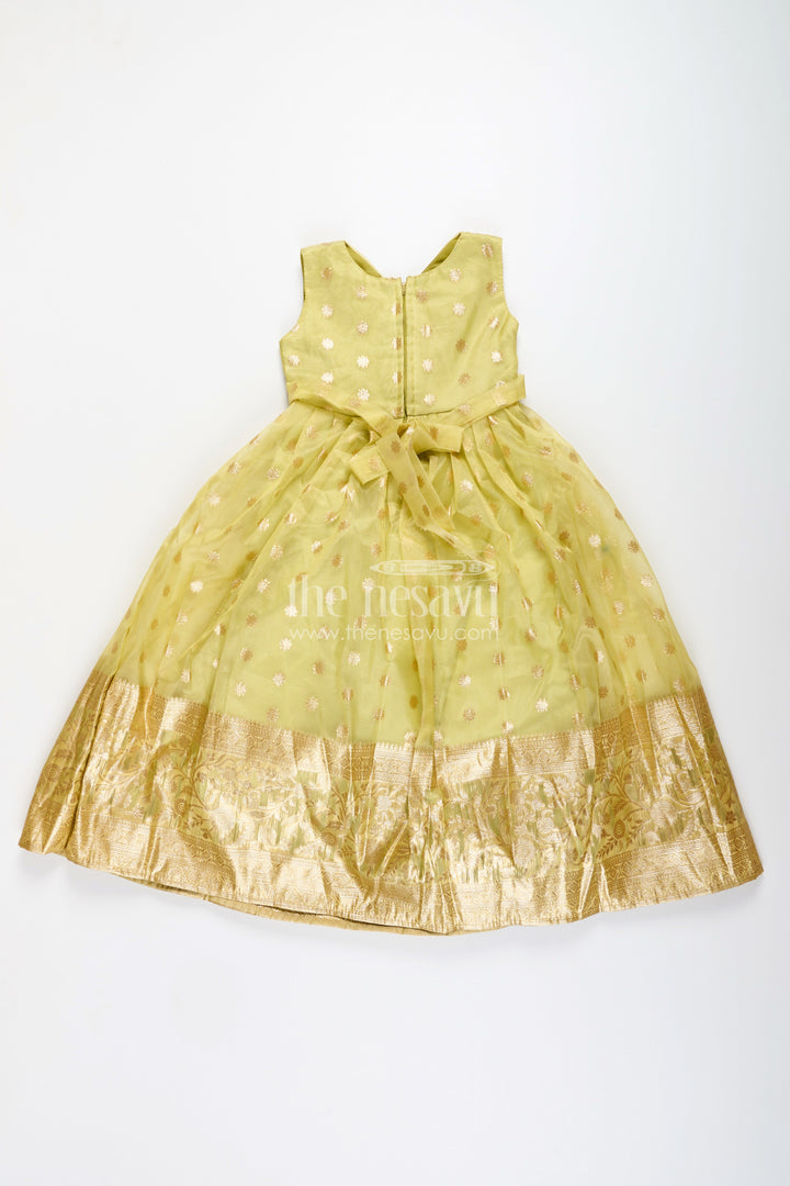 Girls party gown for birthdays and festive celebrations