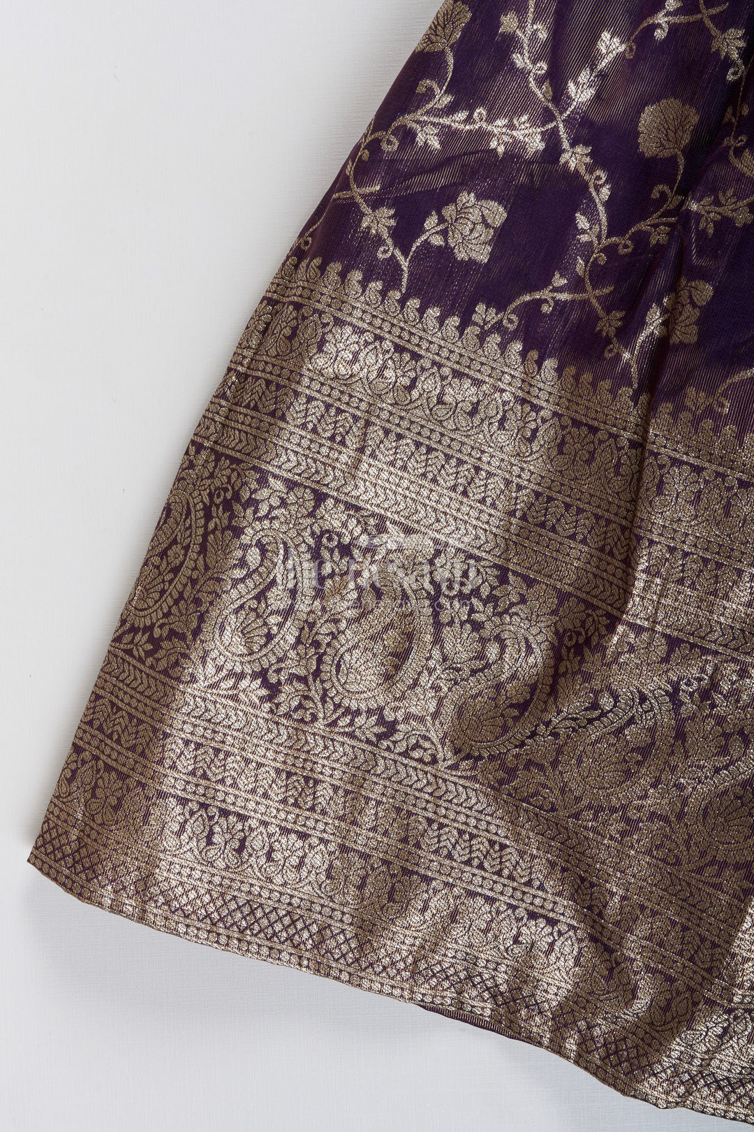 Girls silk gown for weddings and traditional family celebrations