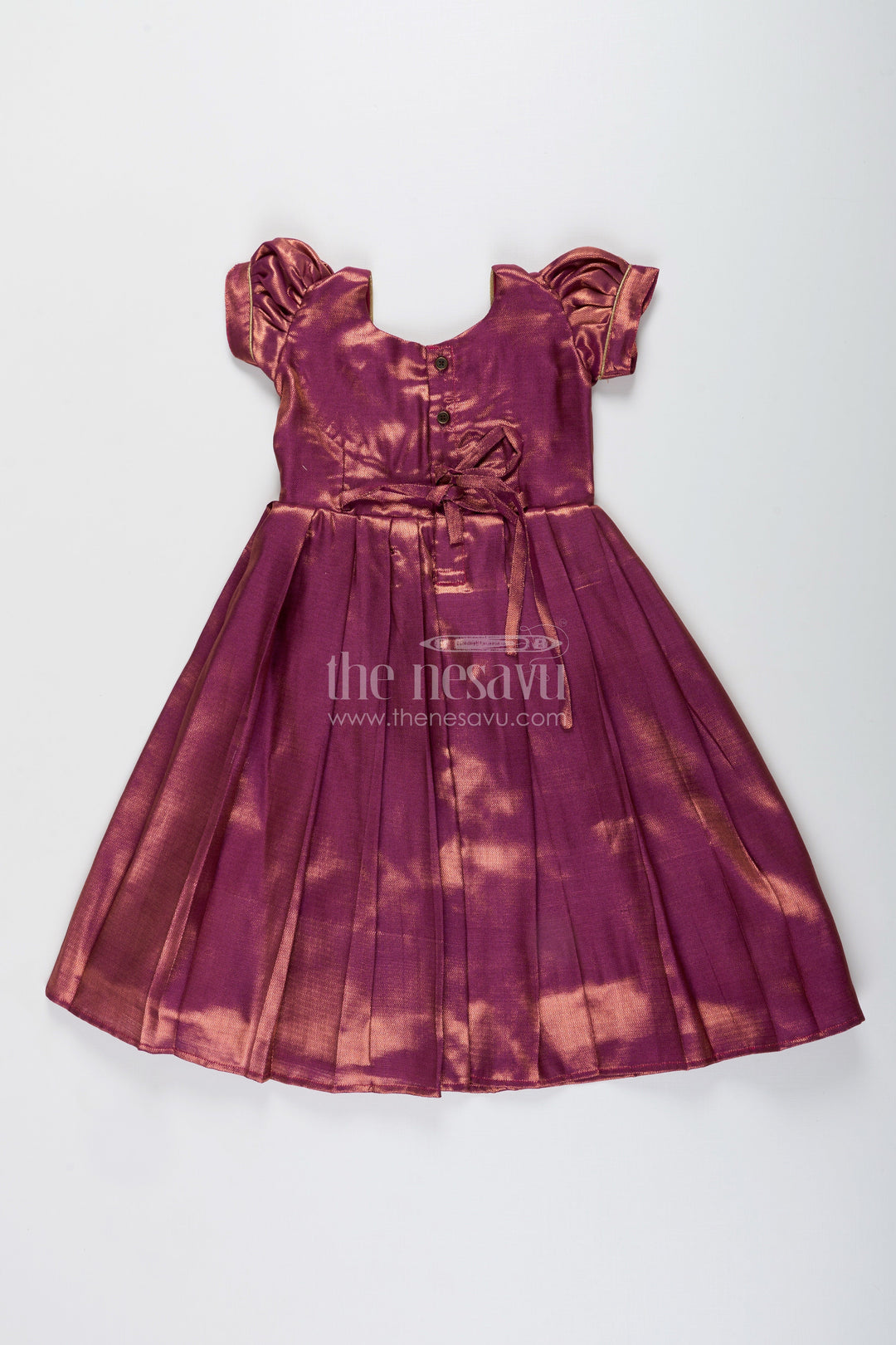 Girls silk gown for weddings and traditional occasions