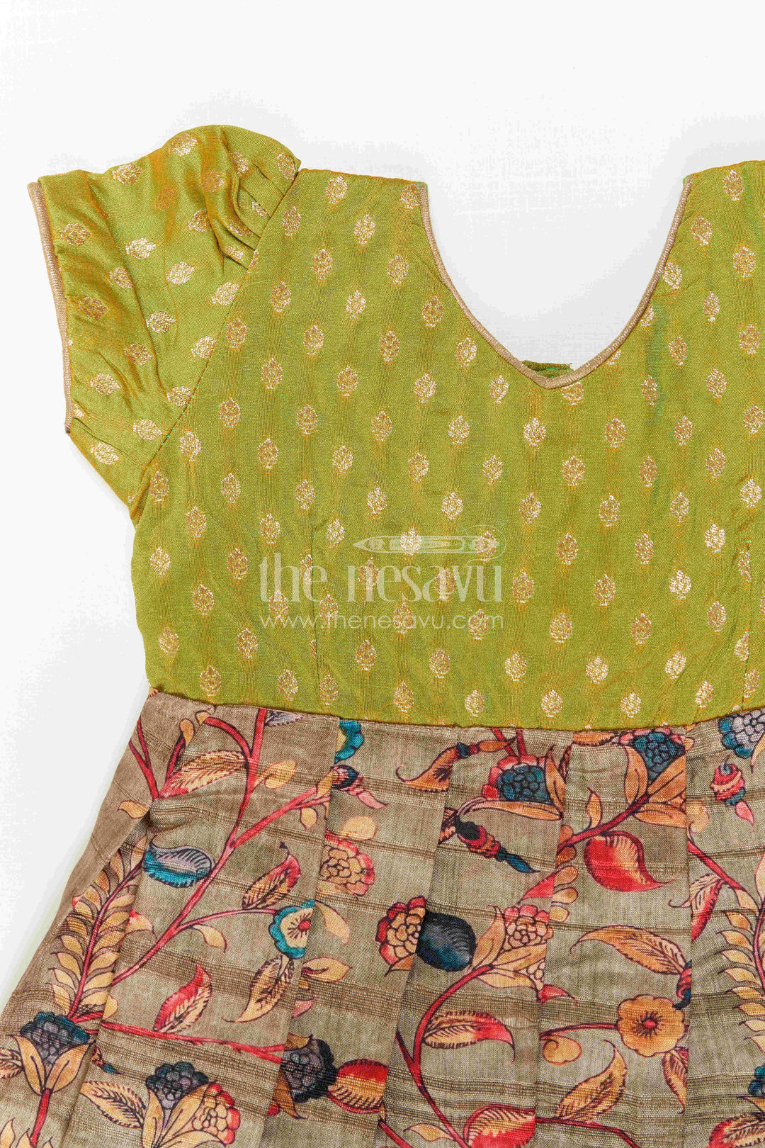 Girls Floral Party Gown for Festive Celebrations and Family Events