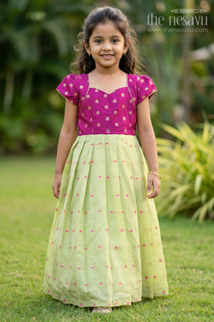 Girls Festive Gown for Traditional Functions and Special Occasions
