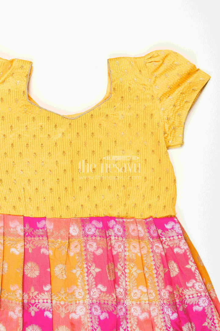 Girls Silk Gown for Wedding Guest Twirls