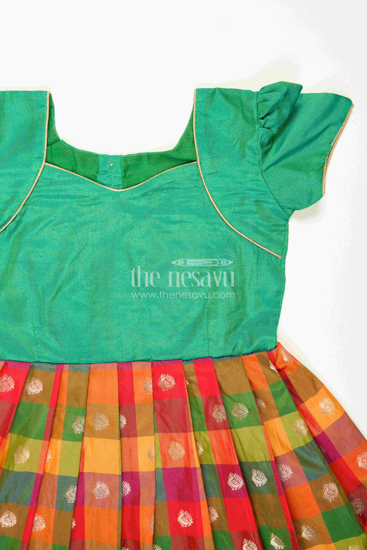 Girls Festive Gown for Cultural Program Days