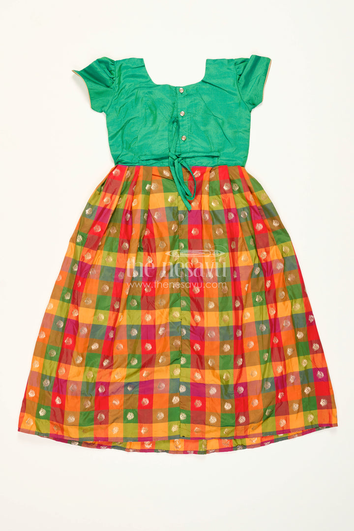 Girls Festive Gown for Cultural Program Days