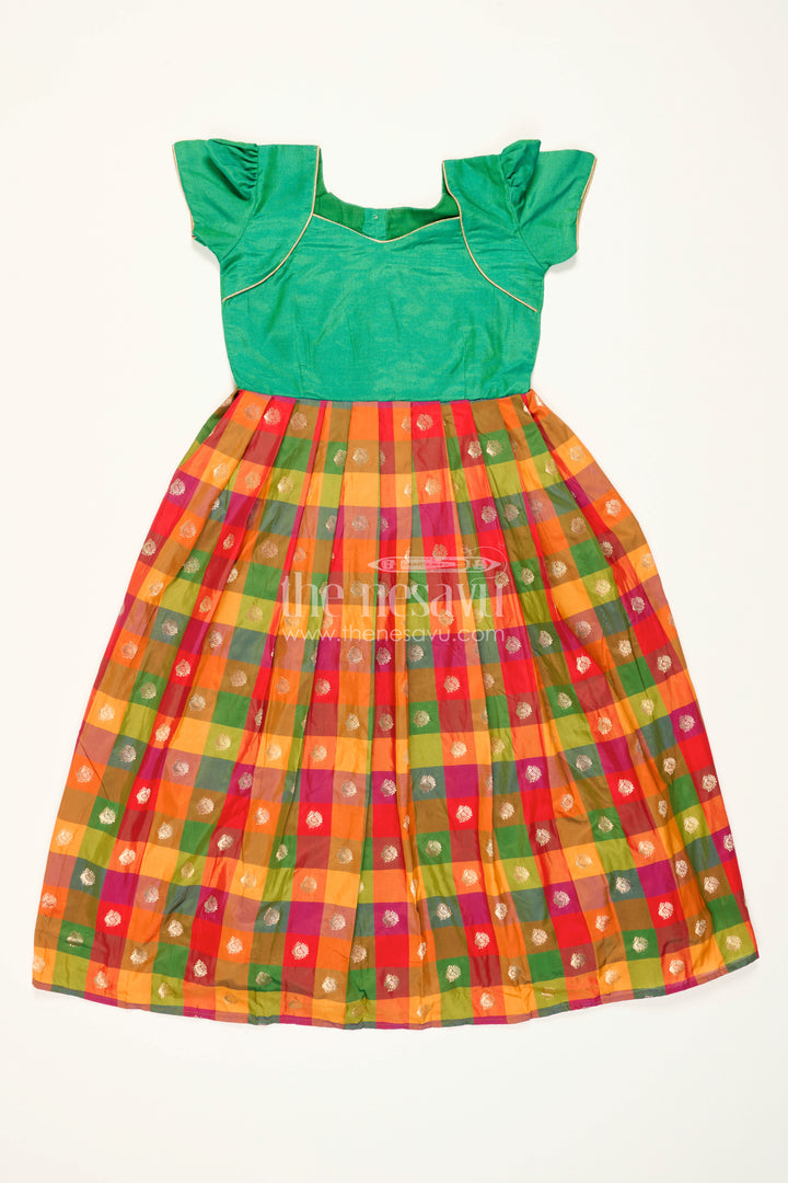 Girls Festive Gown for Cultural Program Days