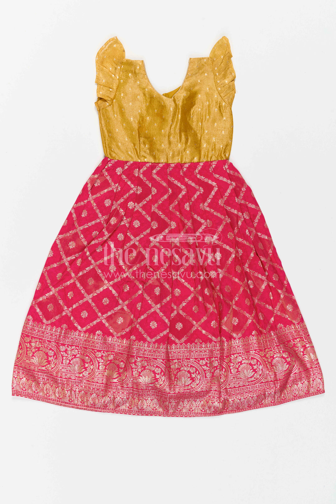 Girls Traditional Gown for Festive Parties and Cultural Days