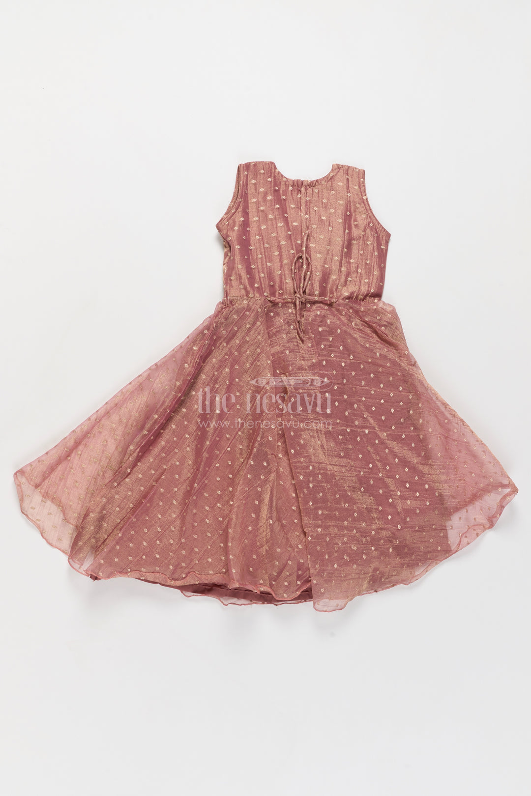 Party Wear Gown for Girls in Pink for Wedding Moments