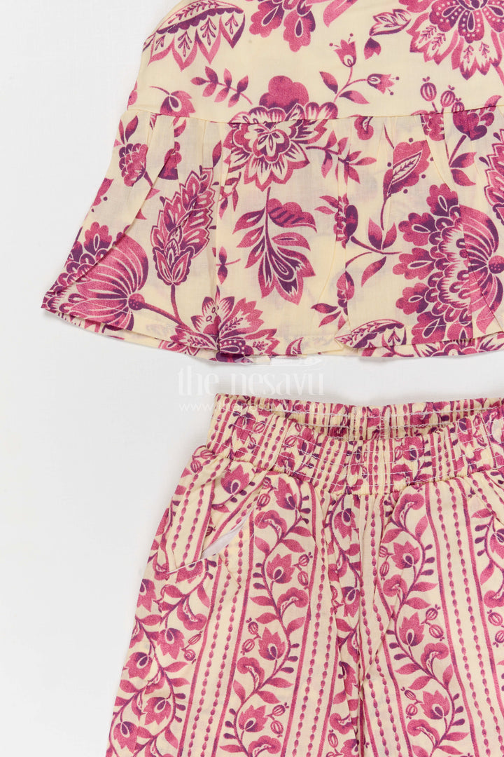 Baby Girl Co Ord Set for Toddler Summer Outings and Playdates