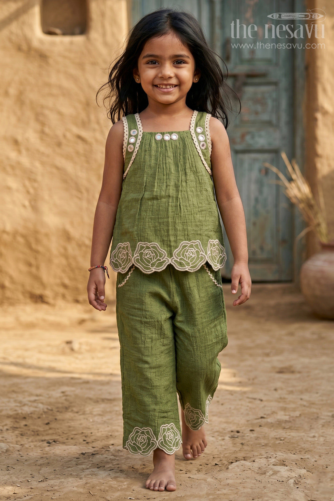 Girls Co Ord Set for Casual Outings and Summer Comfort Wear