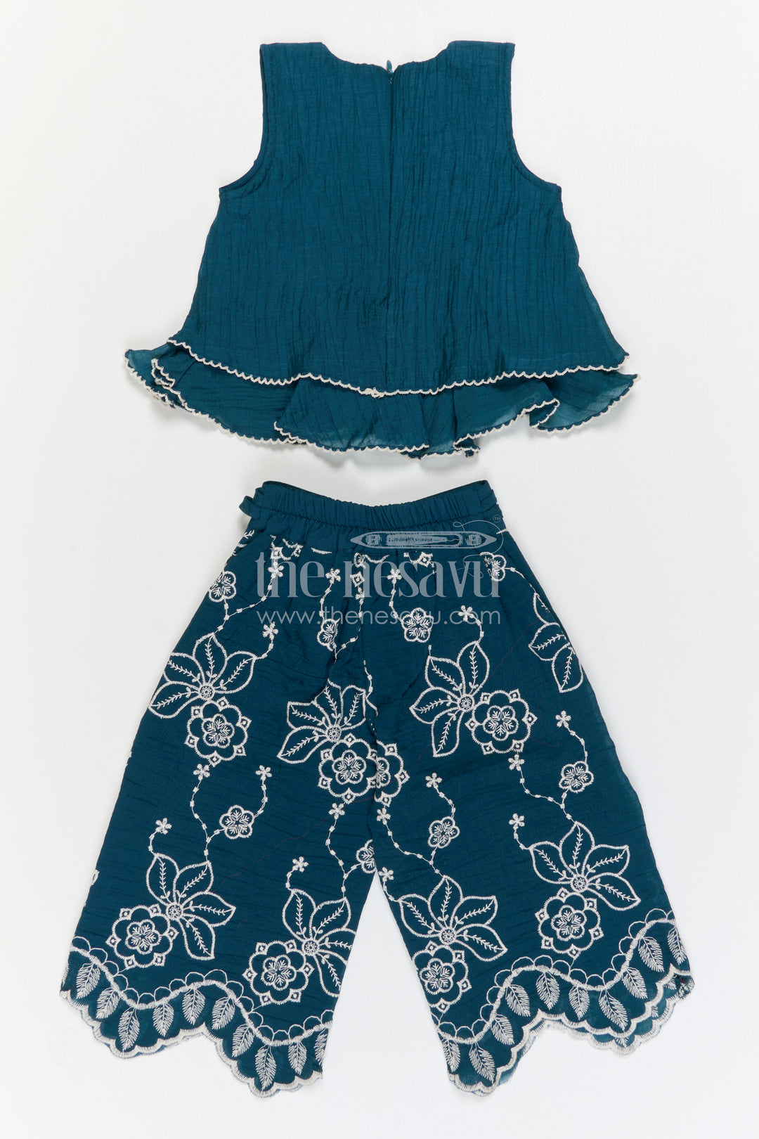 Girls Ethnic Sharara Outfit for Celebrations and Family Functions
