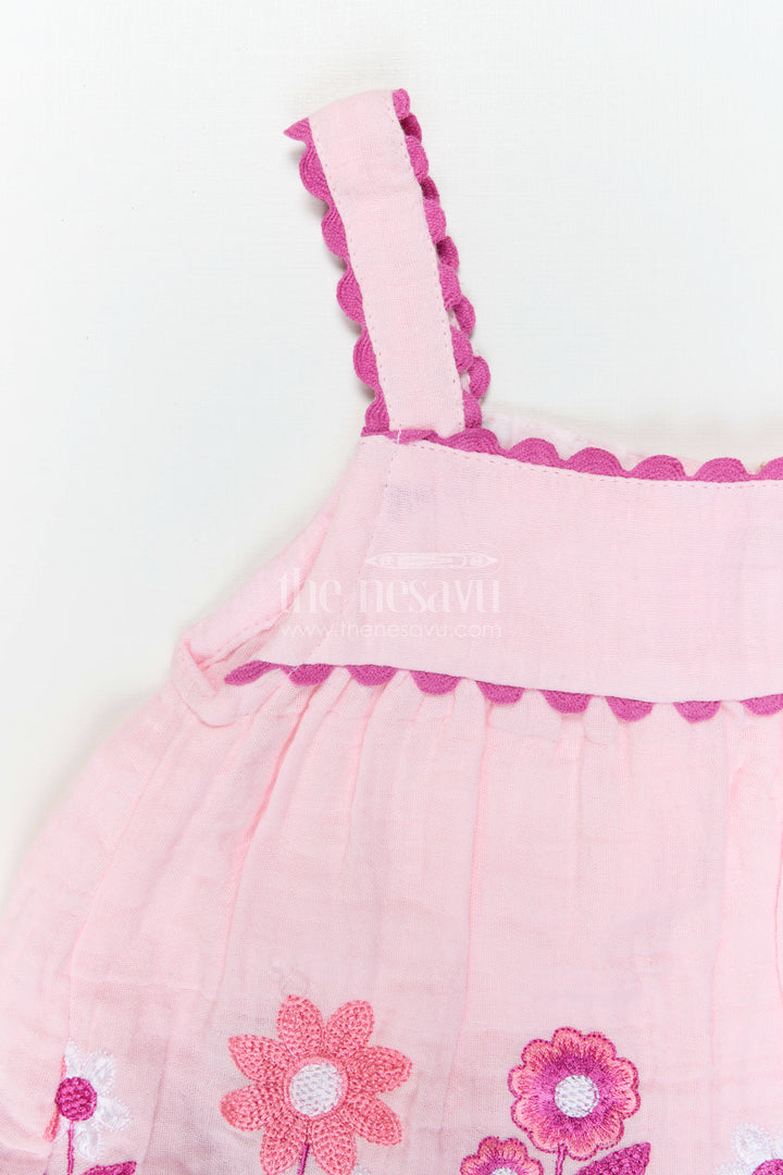 Baby Girl Muslin Co Ord Set for Summer Playtime and Outings