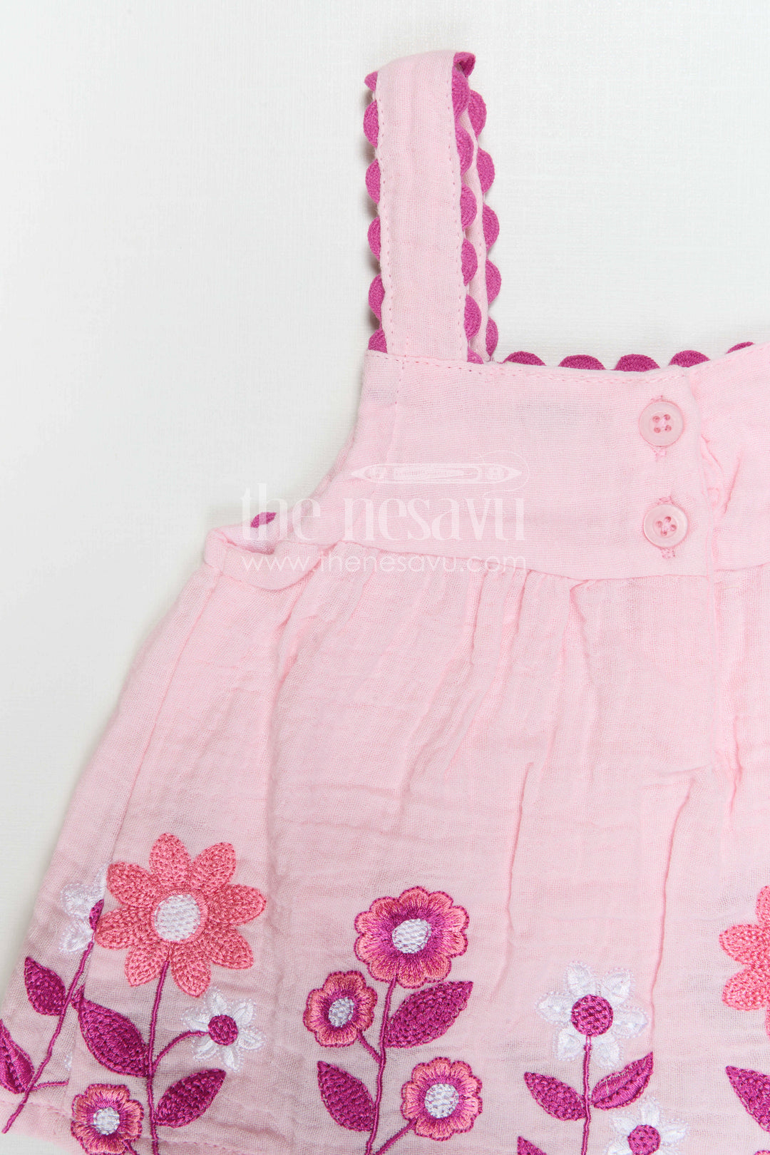 Baby Girl Muslin Co Ord Set for Summer Playtime and Outings