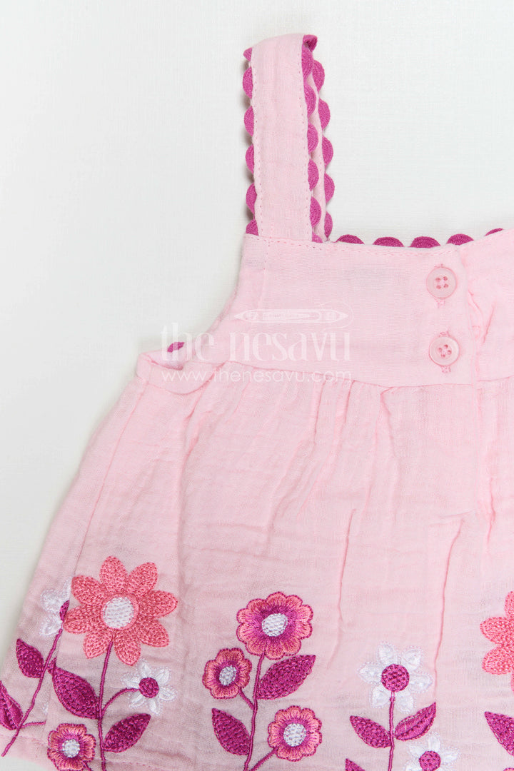 Baby Girl Muslin Co Ord Set for Summer Playtime and Outings