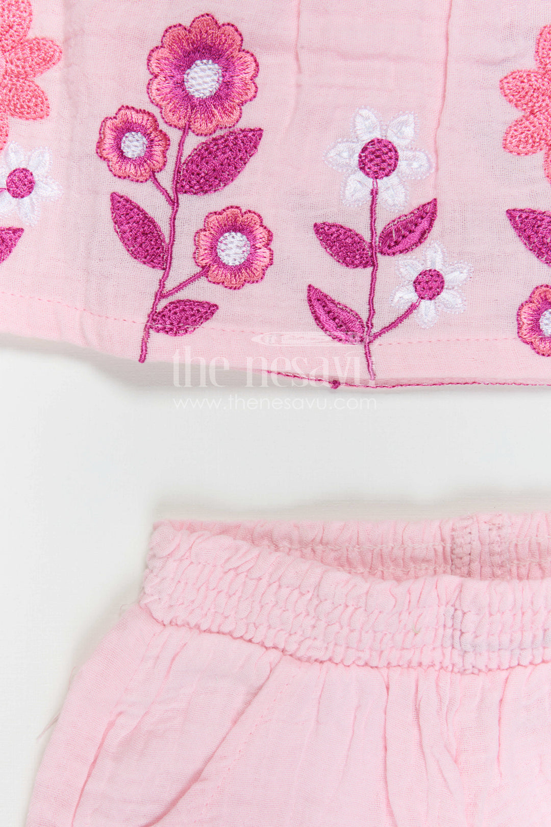 Baby Girl Muslin Co Ord Set for Summer Playtime and Outings