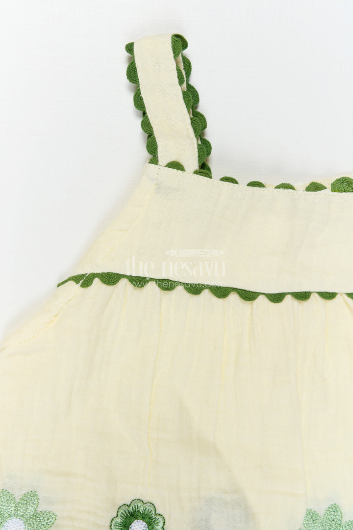 Baby Girl Muslin Outfit Set for Warm Weather and Daily Comfort