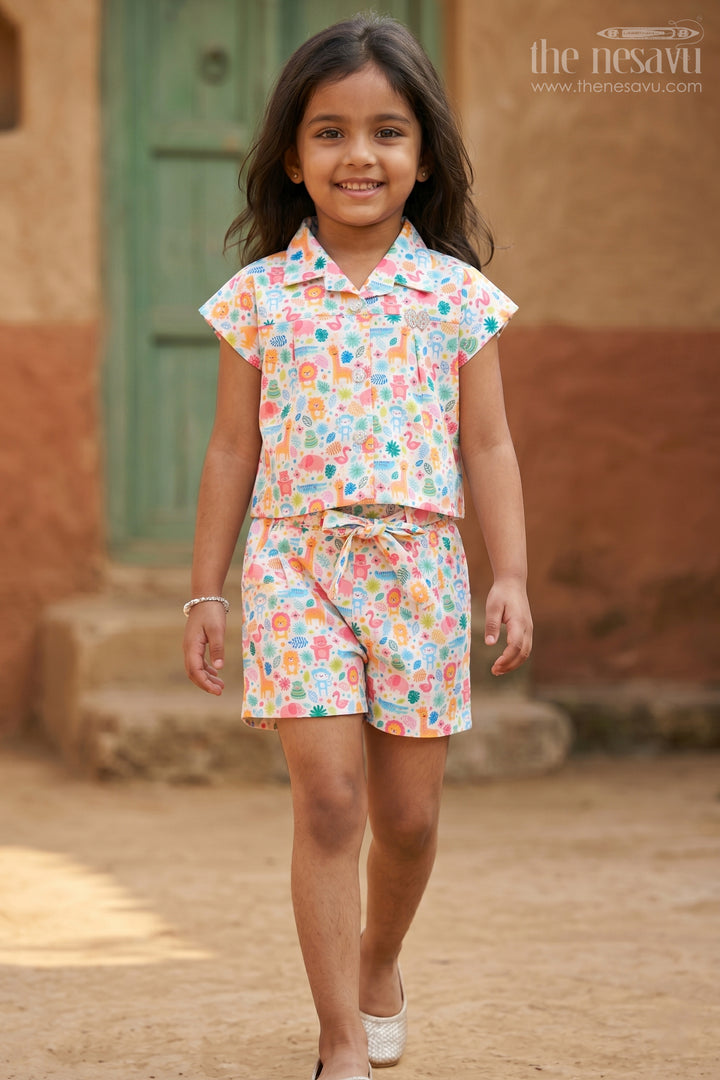 Girls Co Ord Set for Playdates and Fun Summer Outings