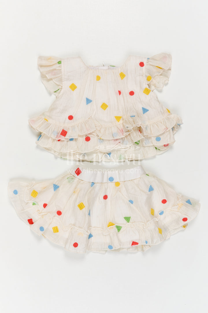Girls Cotton Co Ord for Daily Wear and Playtime