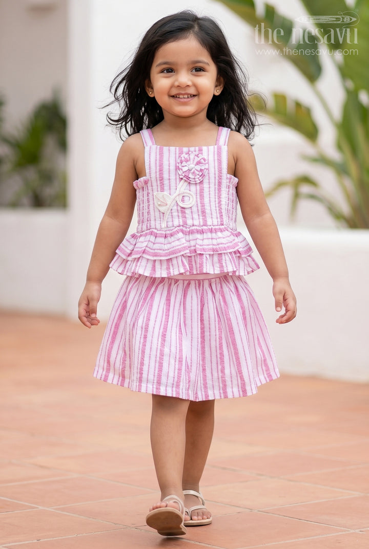 Girls Co Ord Set for Casual Wear and Playtime