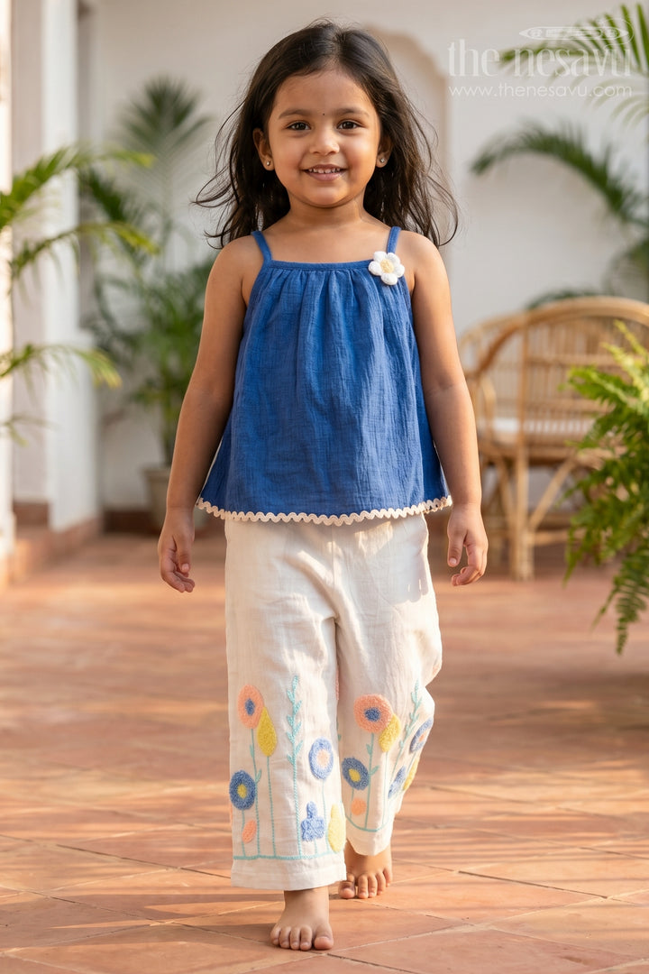 Toddler Girl Floral Co Ord Set for Summer Outings