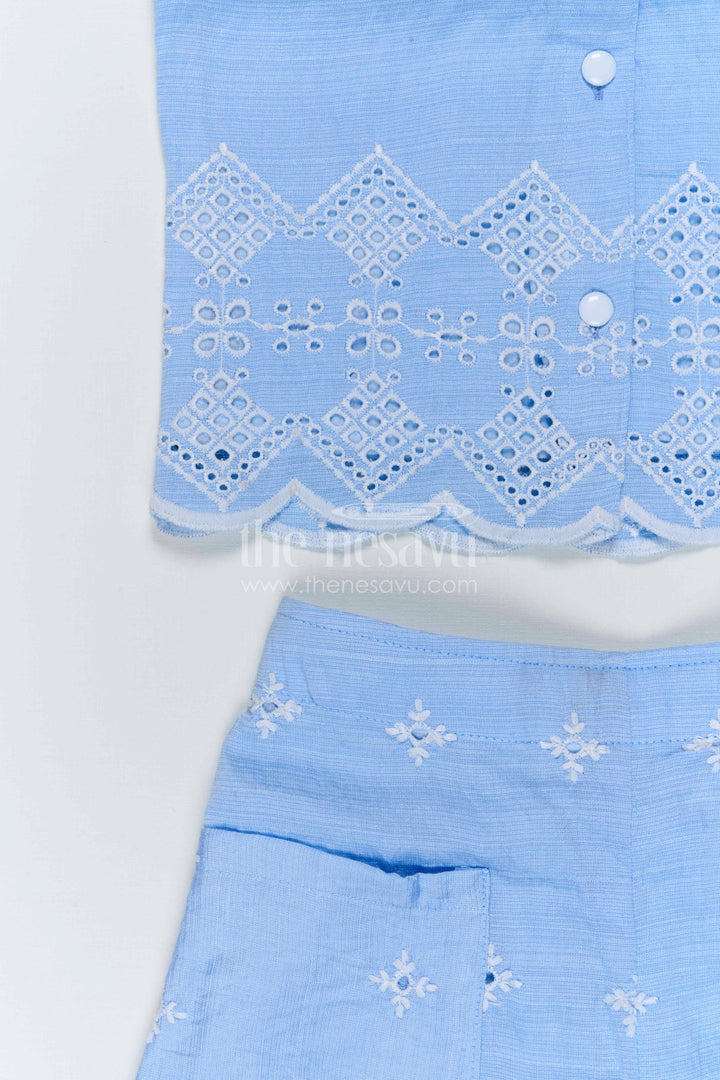 Girls Hakoba Co Ord Set for Birthday Brunch Outings