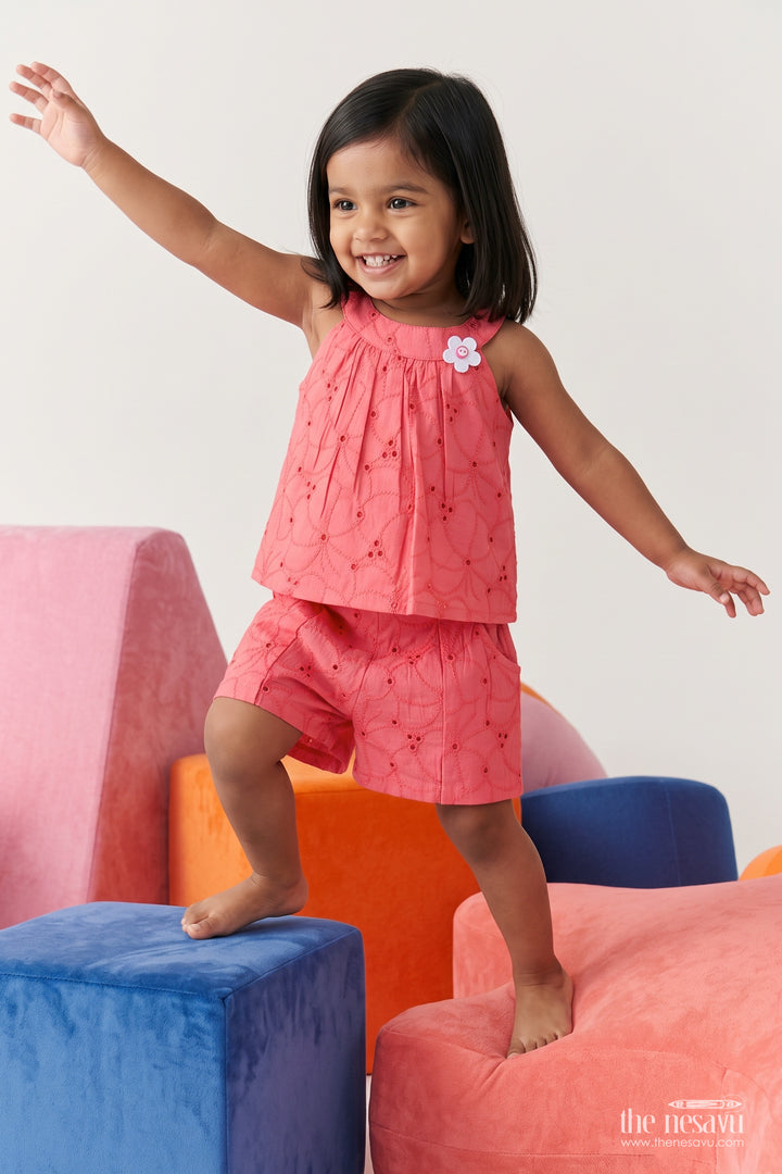 Girls Hakoba Co Ord Set for Birthdays Playdates and Summer Outings