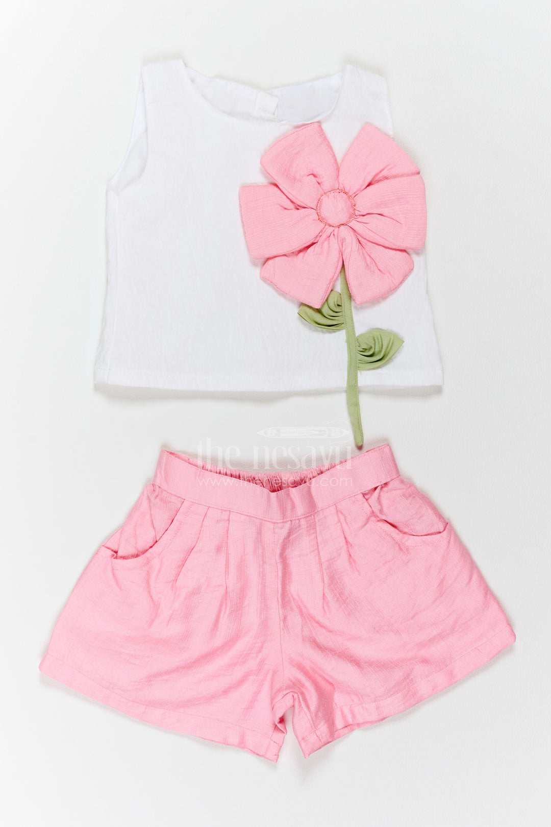 Girls Floral Co Ord Set for Birthday Photoshoots and Family Outings