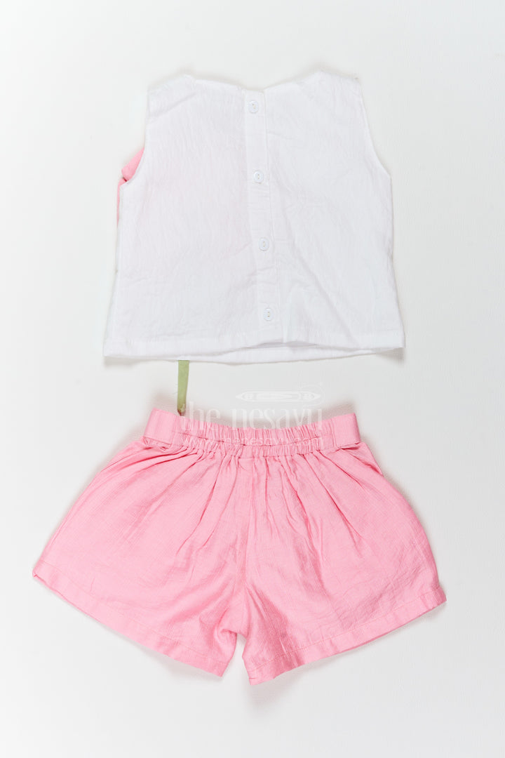 Girls Floral Co Ord Set for Birthday Photoshoots and Family Outings