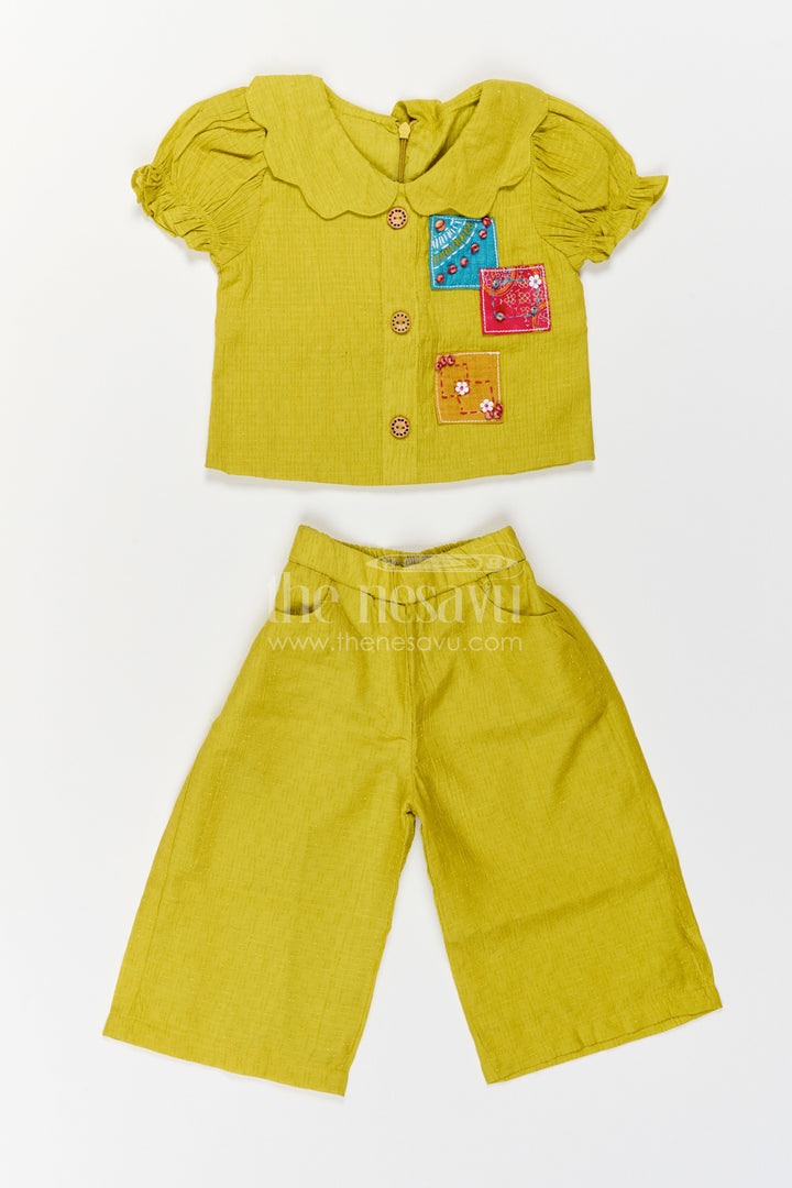 Girls Casual Co Ord Outfit for Holidays Playdates and Family Day Trips