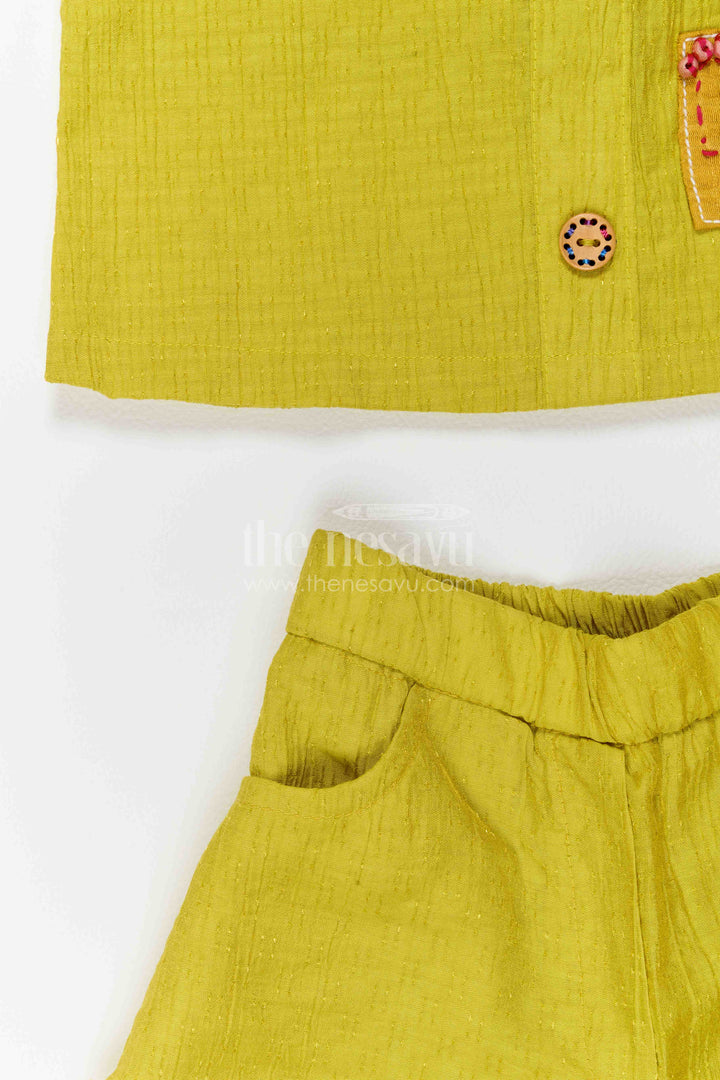 Girls Casual Co Ord Outfit for Holidays Playdates and Family Day Trips