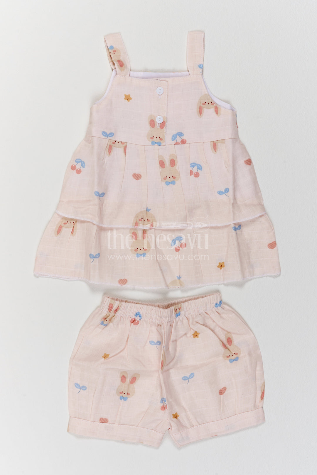Girls Muslin Co Ord Set for Holidays Playdates and Relaxed Family Outings