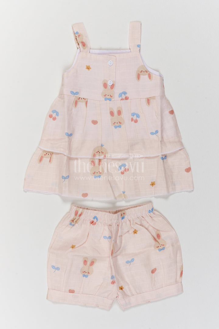 Girls Muslin Co Ord Set for Holidays Playdates and Relaxed Family Outings
