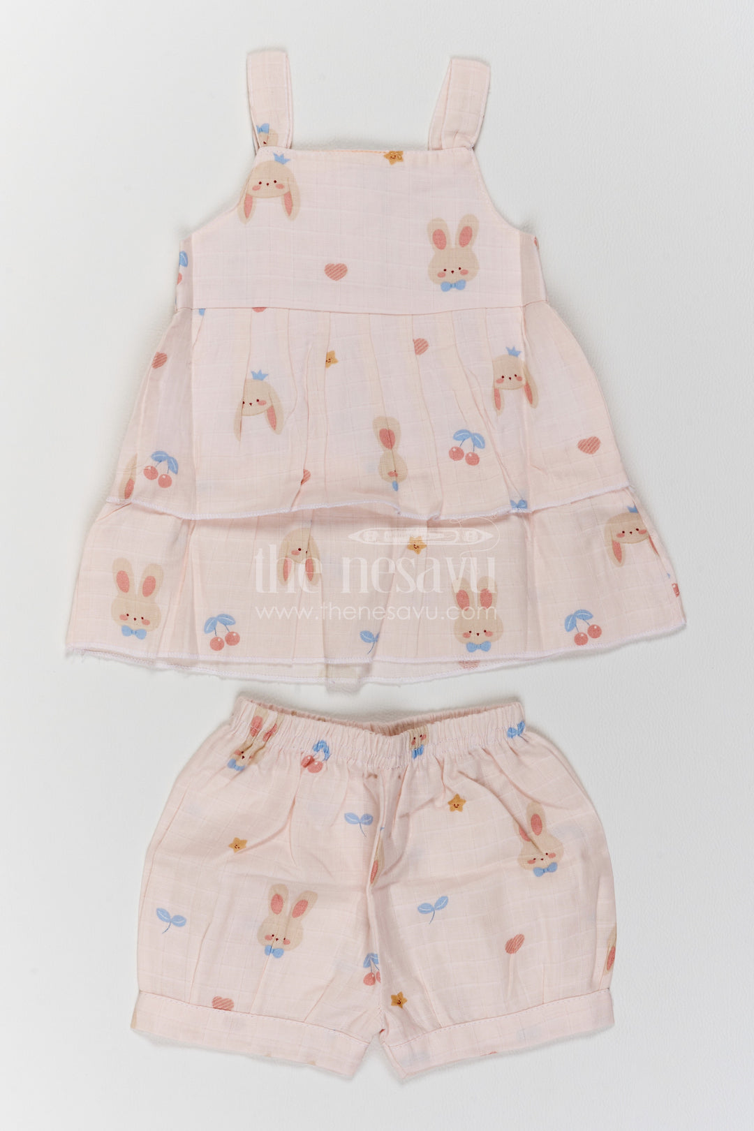 Girls Muslin Co Ord Set for Holidays Playdates and Relaxed Family Outings