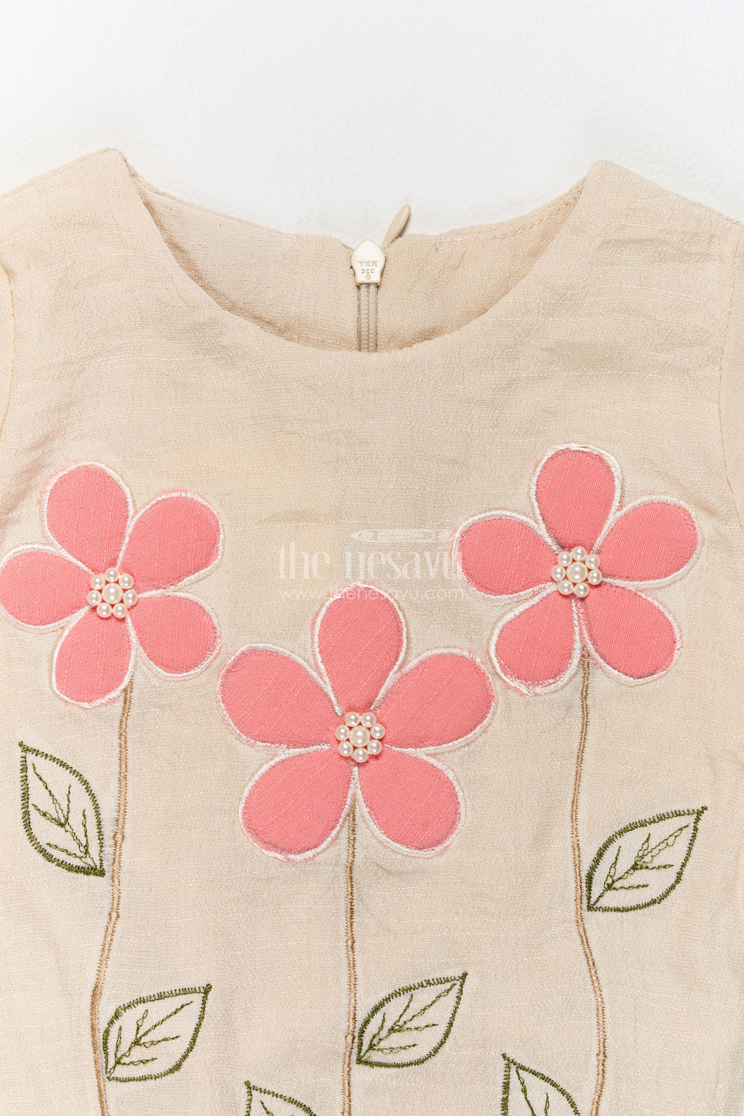 Girls Casual Set with Thread Embroidery for Family Functions