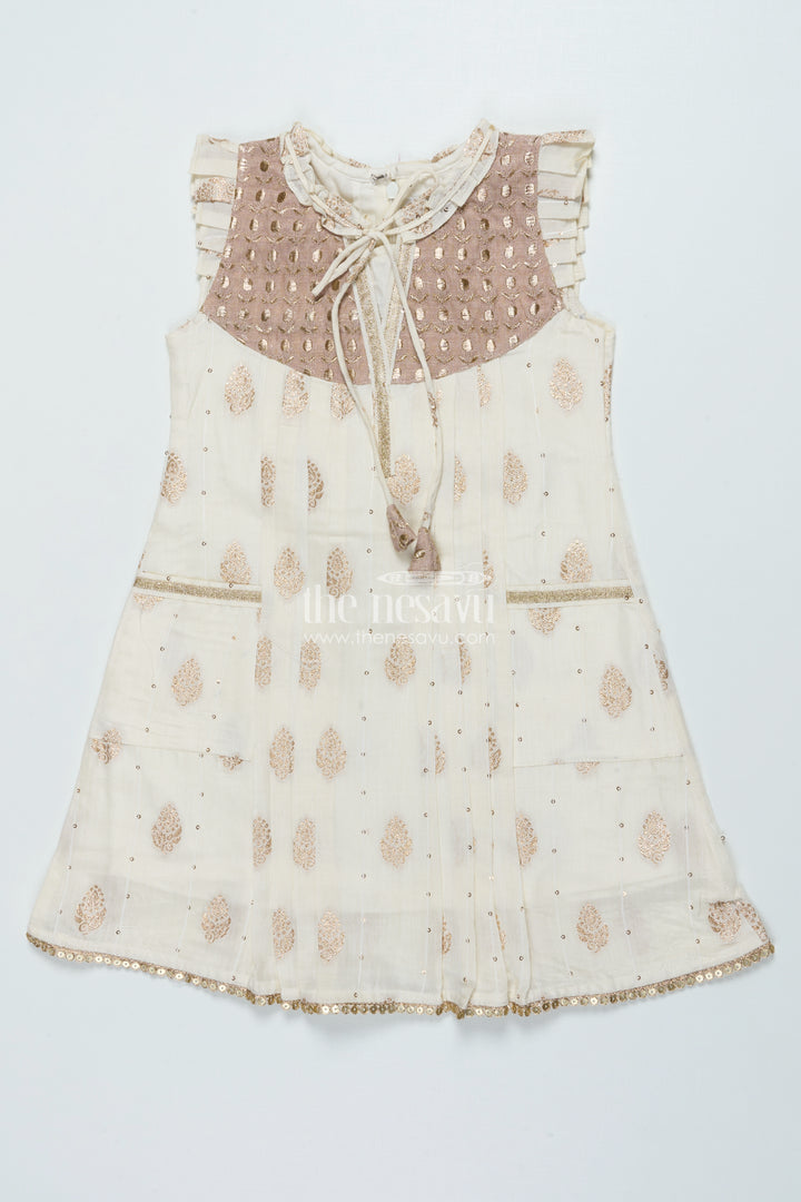 Girls Cotton Frock for Festivals and Cultural School Events