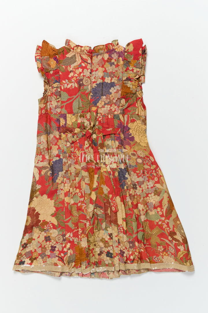 Girls cotton frock for birthday parties and casual festive wear