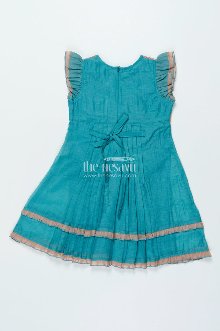 Traditional Cotton Frock for Girls for Dance Programs and Festive Functions