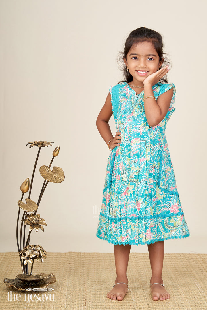 Girls Dress For Special Occasions Embroidered And Elegant