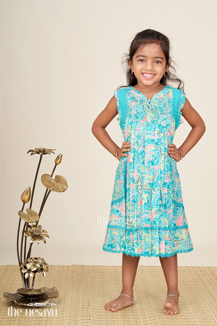 Girls Dress For Special Occasions Embroidered And Elegant