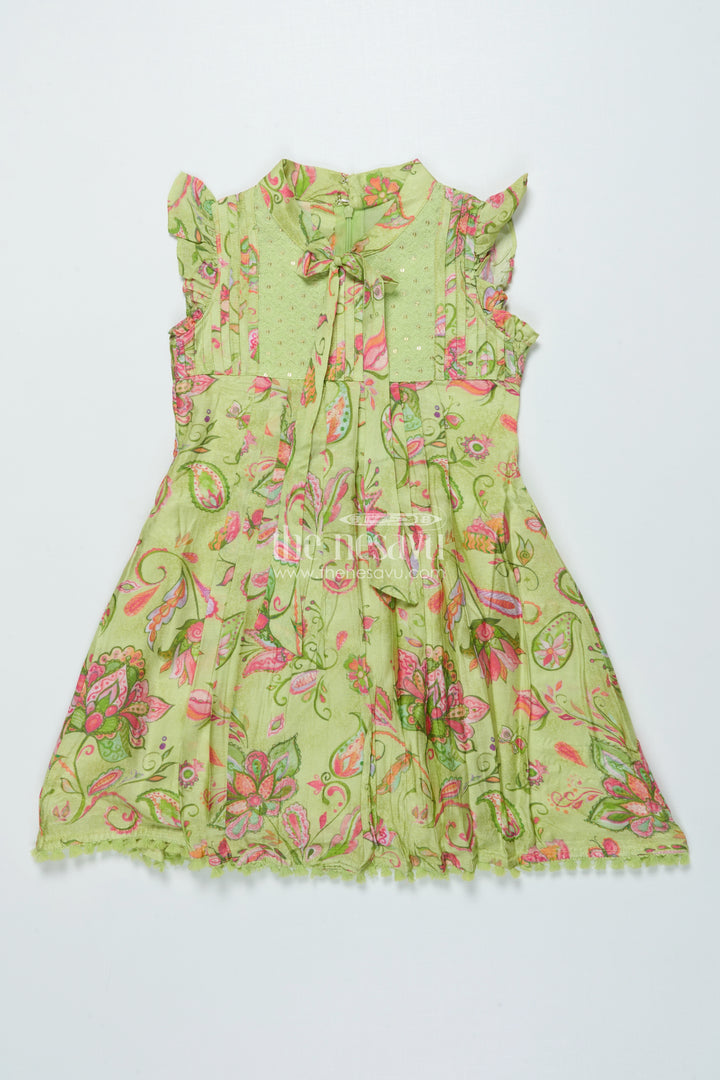Rayon Frock for Toddler Girls for Playdates and Casual Occasions