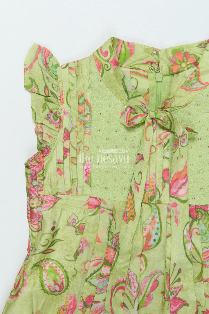 Rayon Frock for Toddler Girls for Playdates and Casual Occasions