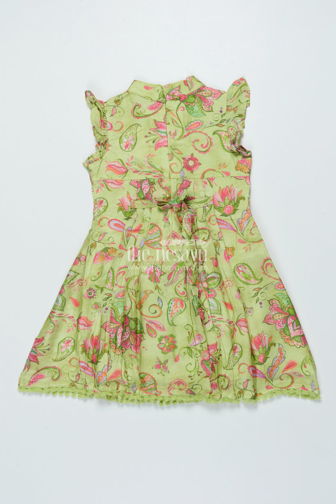 Rayon Frock for Toddler Girls for Playdates and Casual Occasions