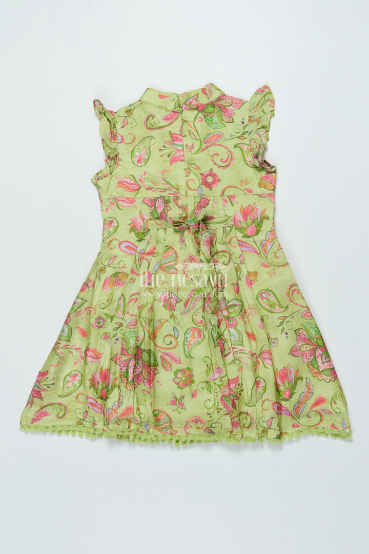 Rayon Frock for Toddler Girls for Playdates and Casual Occasions