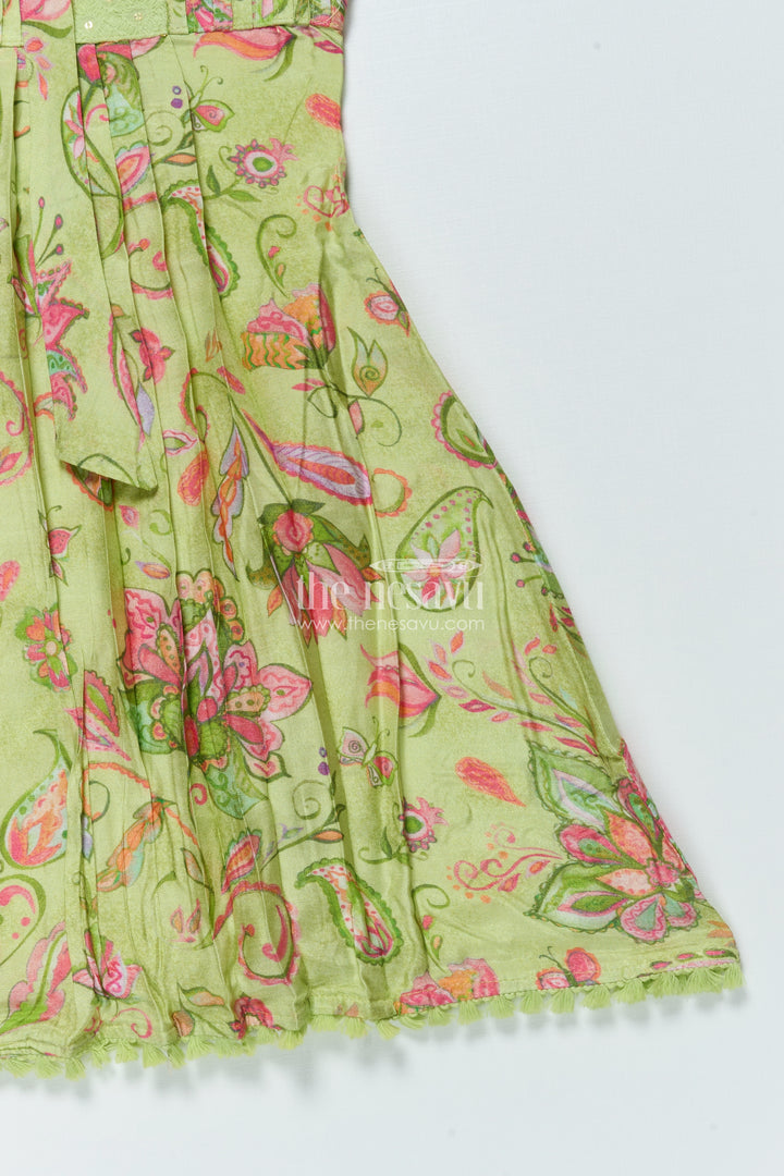 Rayon Frock for Toddler Girls for Playdates and Casual Occasions