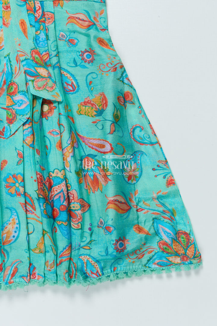 Digital Print Frock for Toddler Girls for Park Days and Everyday Comfort