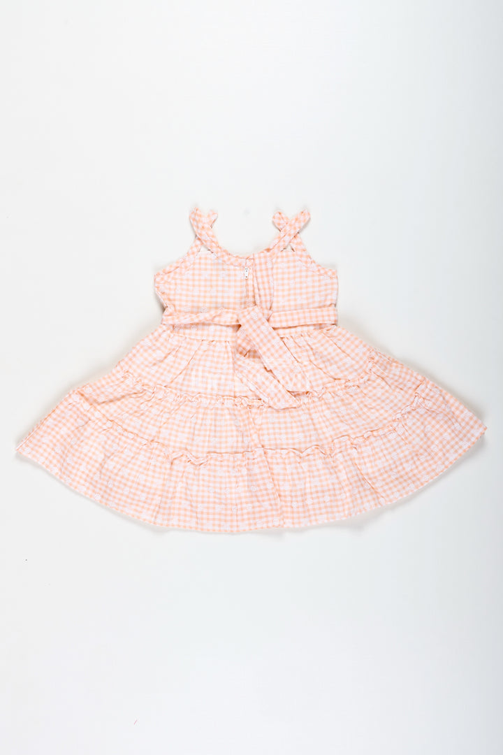 Classic Floral Frock For Girls Elegant Everyday Wear